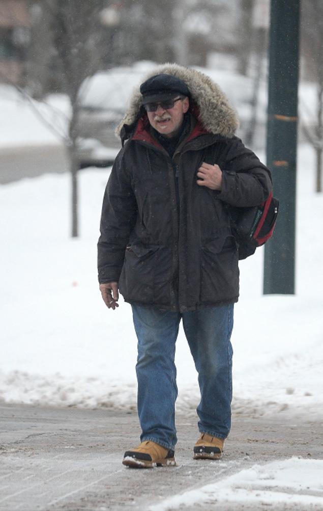 Madonna's Homeless Brother madonna brother in snow